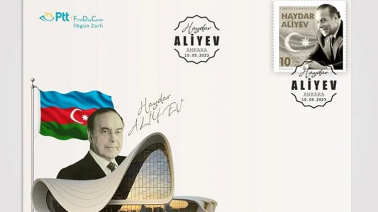 PTT'den "Haydar Aliyev" konulu anma pulu