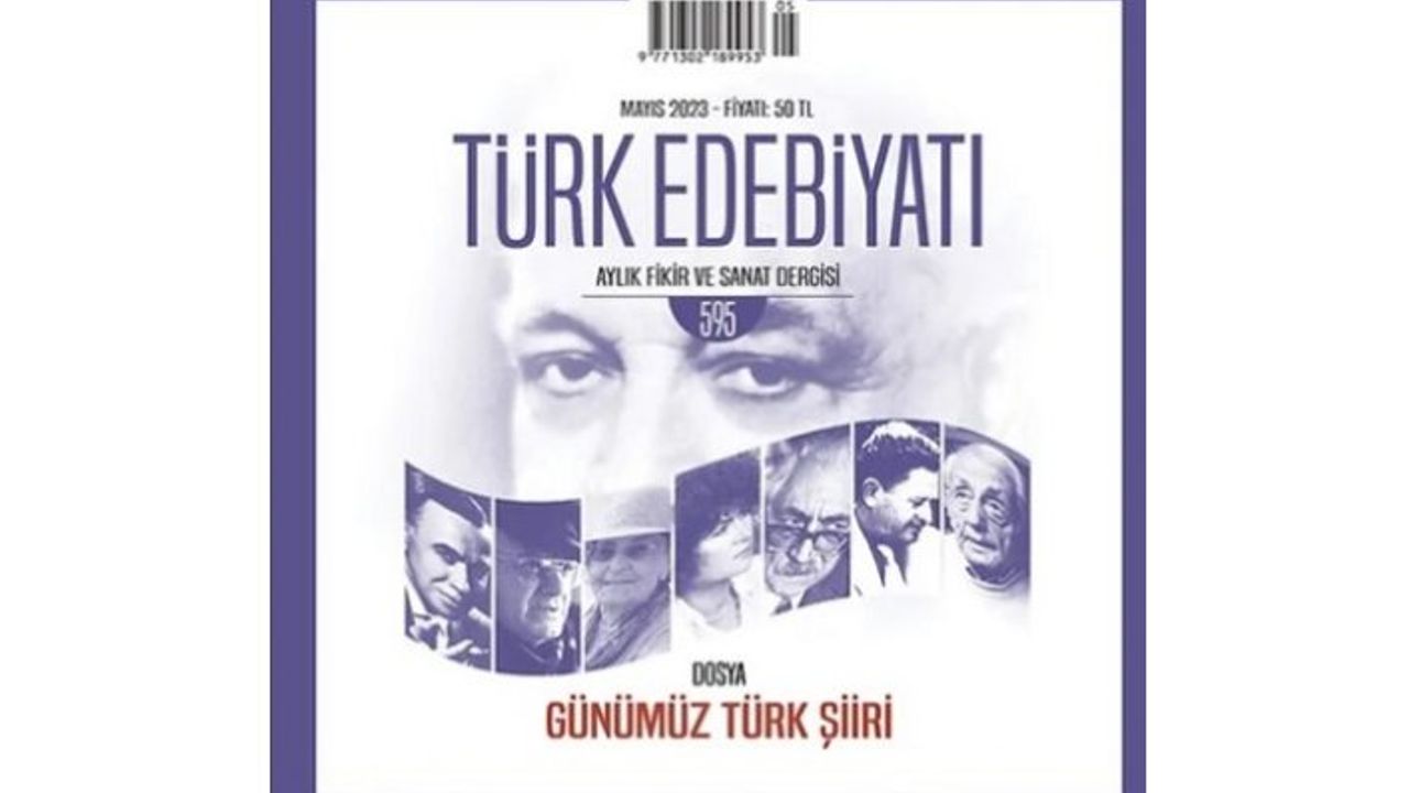 Türk Edebiyatı dergisi, 'Günümüz Türk Şiiri' dosyası ile raflarda