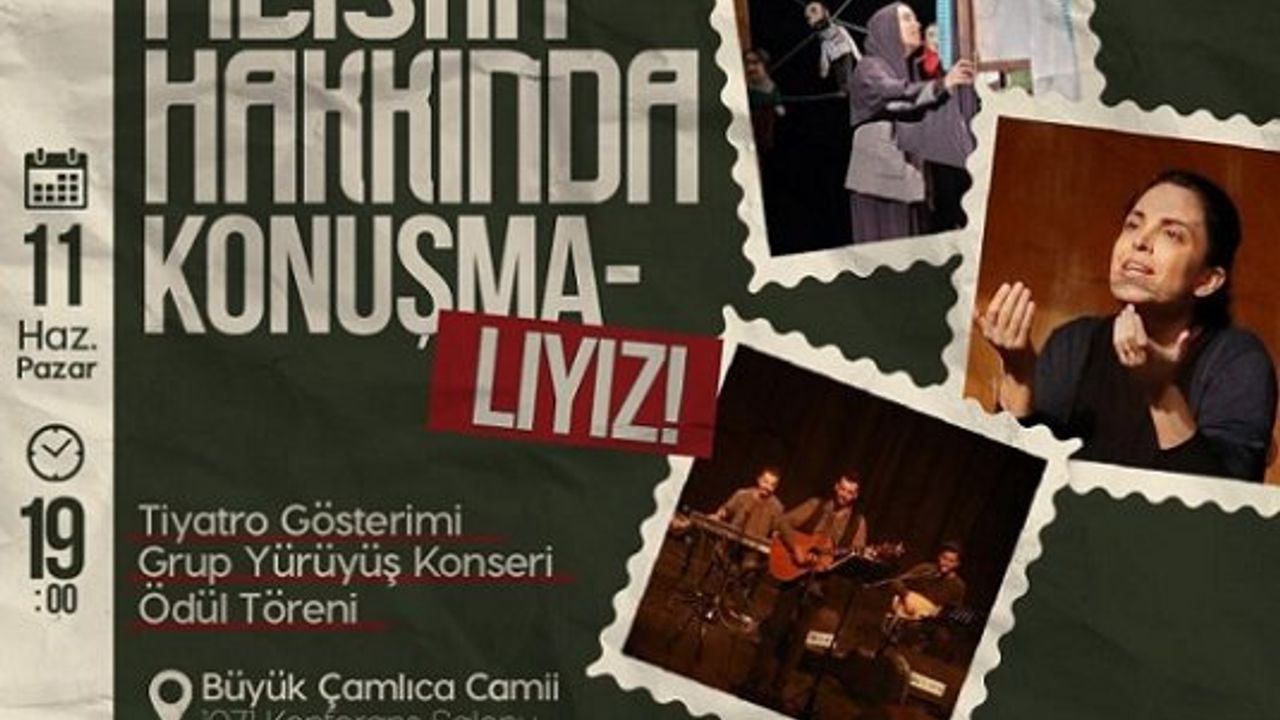'Filistin Hakkında Konuşmalıyız' tiyatro oyunu izleyiciyle buluşuyor