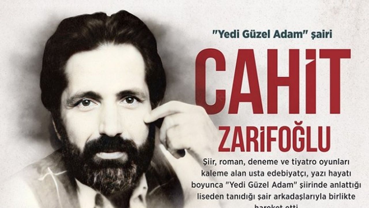 Türk şiirinin zarif şairi: Cahit Zarifoğlu