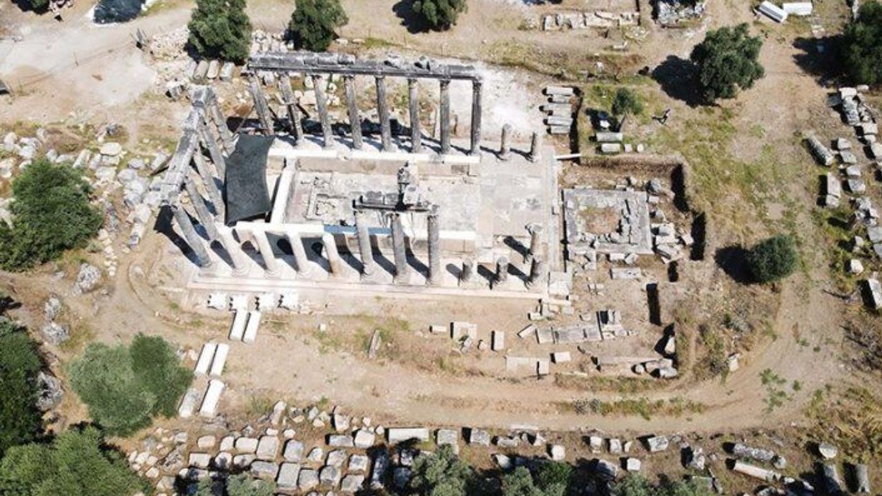 Zeus Tapınağı, restorasyonla dünya turizmine kazandırılıyor