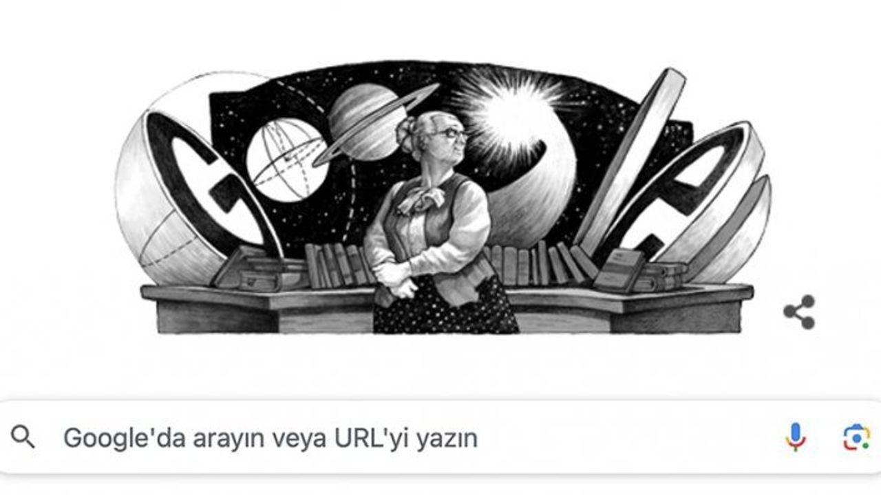 Google'dan Prof. Dr. Nüzhet Gökdoğan'a özel 'Doodle'