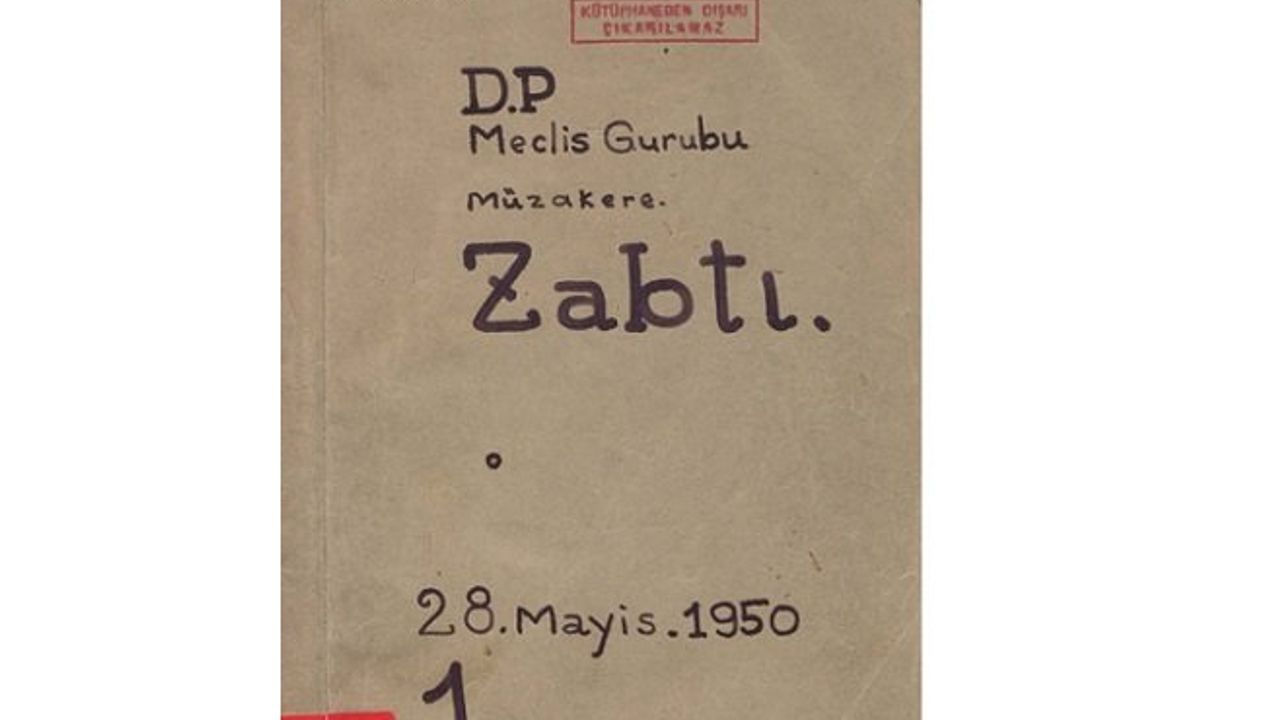 TBMM Açık Erişim Sistemi ile Gizli Celse Zabıtlarına ulaşabilirsiniz