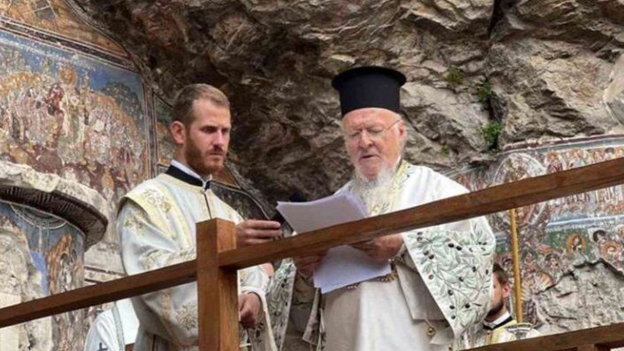 Trabzon'un Fatih Sultan Mehmet tarafından fetih gününde Sümela’da ayin…
