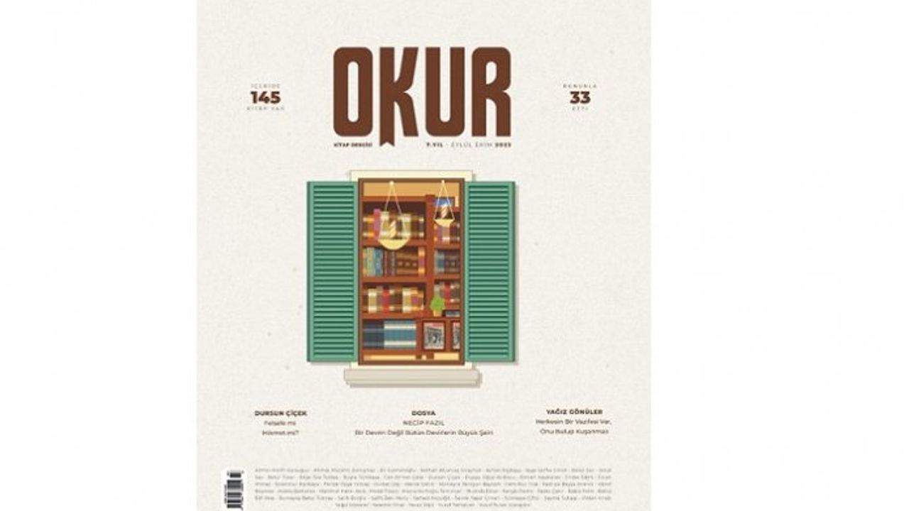 Okur Dergisi 33. sayısı ile raflarda