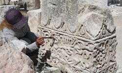 Tarihi Harran Ulu Cami'nin görkemli yapısı kazılarla ortaya çıkarılıyor