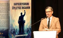 Abdurrahman Ensari’nin “Haykırıyorum Öyleyse İnsanım” kitabı yayımlandı