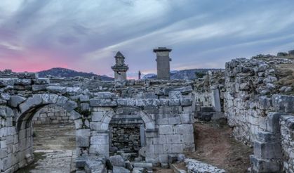 Zamana meydan okuyan Xanthos Antik Kenti'nde tarihe yolculuk