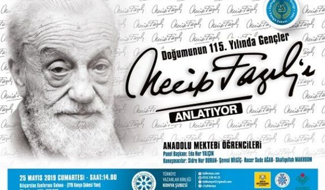 Doğumunun 115. Yılında gençler Necip Fazıl'ı anlatıyor