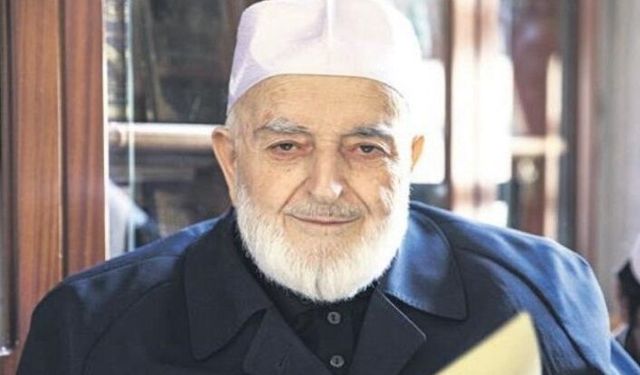 M. Emin Saraç Hocaefendi'den bir hatıra…