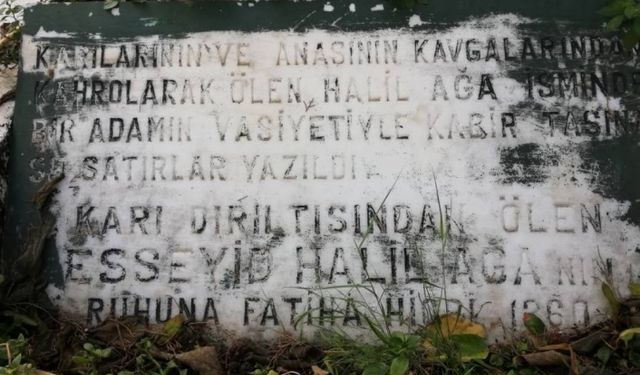Eşinin konuşmalarına dayanamayıp terk-i hayat eyleyen Seyyid Halil Ağa