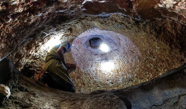 Antik Sarayini yer altı şehrinin keşfedilen alanı 20 bin metrekareye ulaştı