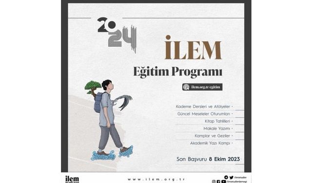 2023-2024 İLEM Eğitim Programı başvuruları başladı