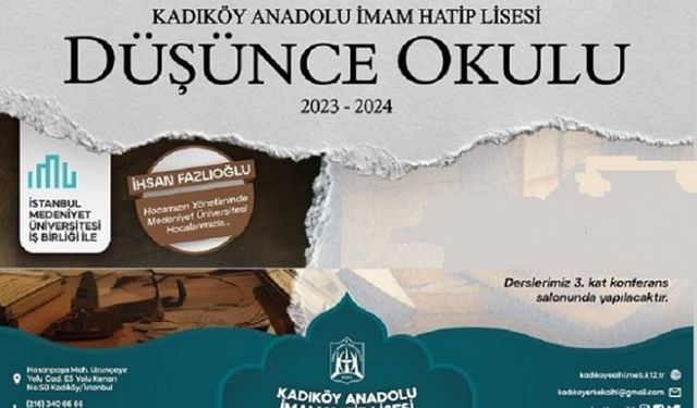 Prof. Dr. İhsan Fazlıoğlu ile Düşünce Okulu başvuruları başlıyor