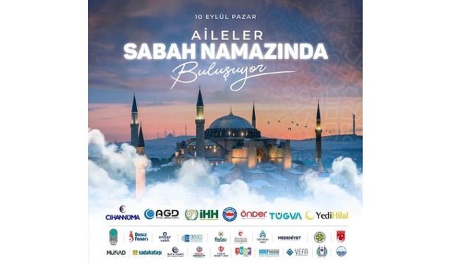 Türkiye Sabah Namazında Buluşuyor!