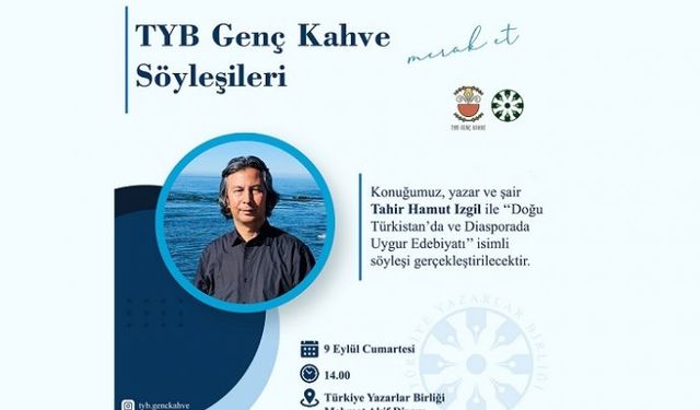 Uygur yazar Tahir Hamut Izgil TYB’de