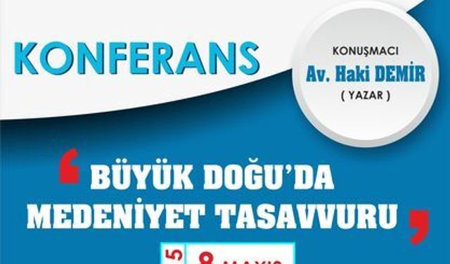 Necip Fazıl Malatya'da anılıyor