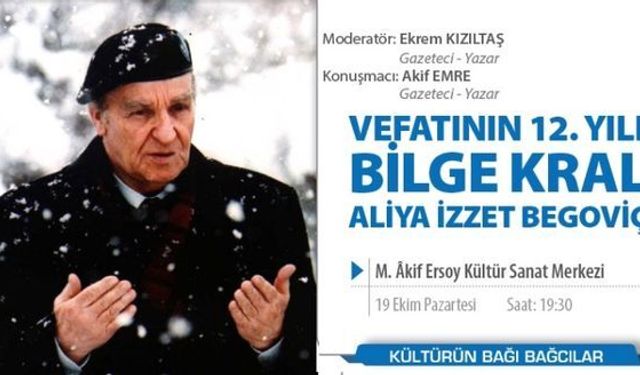 Akif Emre Aliya'yı anlatacak