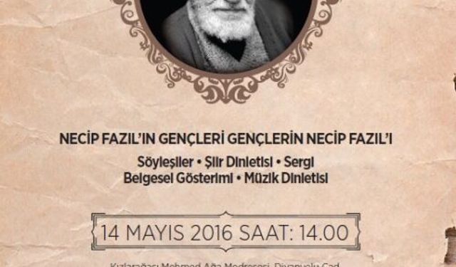 Necip Fazıl'ın Gençleri, Gençlerin Necip Fazıl'ı
