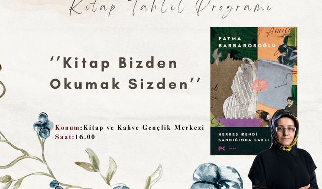 Fatma Barbarosoğlu okurlarıyla buluşuyor