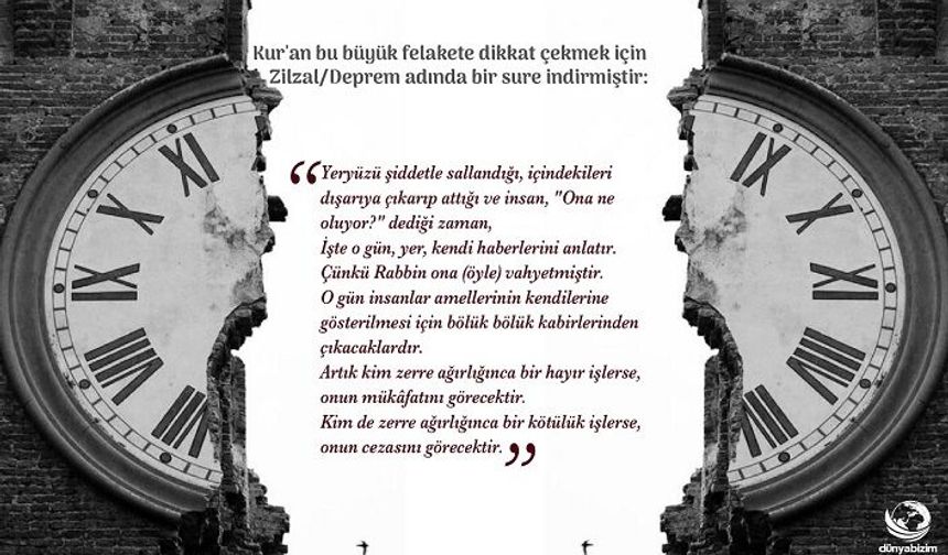 Akif Emre: Deprem göründüğü gibi değildir