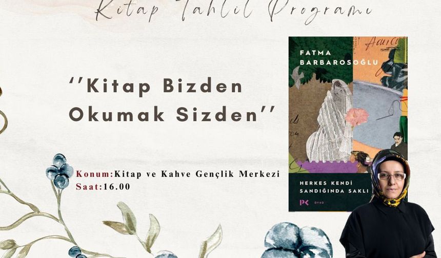 Fatma Barbarosoğlu okurlarıyla buluşuyor