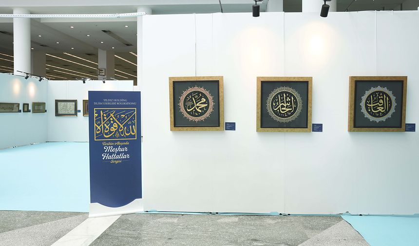 Yıldız Holding'in İslam Eserleri Koleksiyonu İslam Sanatları Fuarı'nda