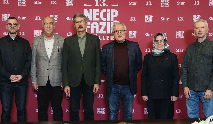 2026 Necip Fazıl Ödülleri açıklandı: 8 dalda 9 isim ödüle layık görüldü