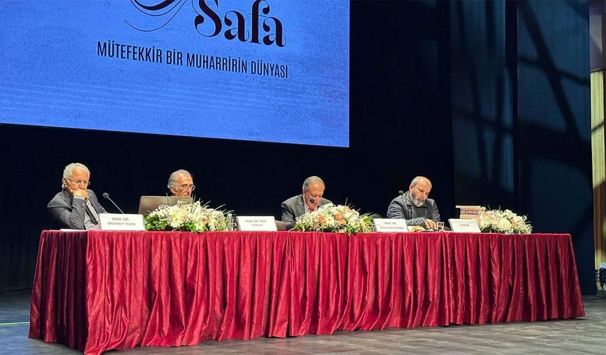 Peyami Safa'nın edebî ve fikrî mirası Zeytinburnu'nda iki gün boyunca ele alındı